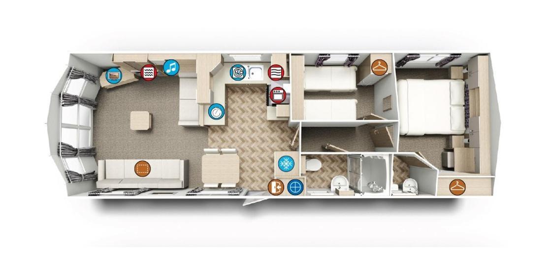 אדינבורו Static Caravan For Hire, Budget Friendly מראה חיצוני תמונה